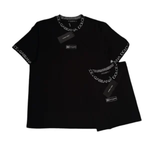 Camiseta Dolce Gabanna. Negra
