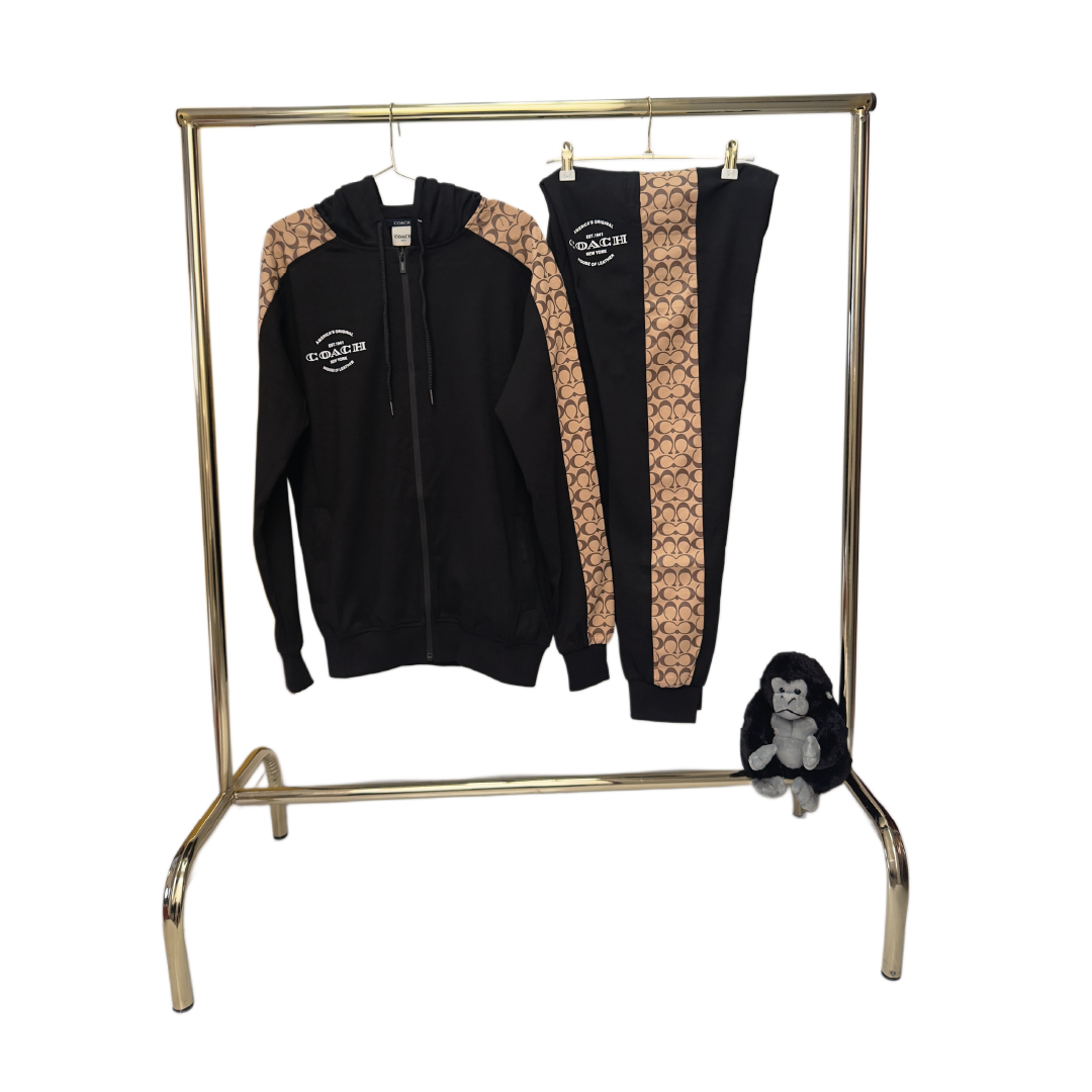 Sudadera Coach. Negra. Hombre Sudadera Coach. Negra. Hombre