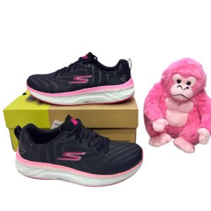 Tenis Skechers Negro - Rosa. Dama. 172013