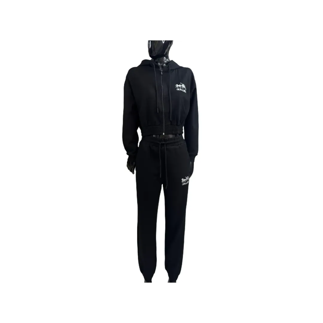Sudadera Coach negra - dama 1